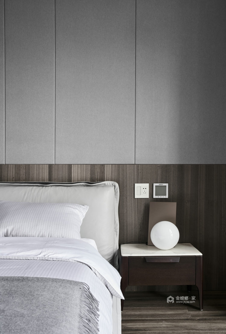 188平百合苑现代风格-卧室效果图及设计说明