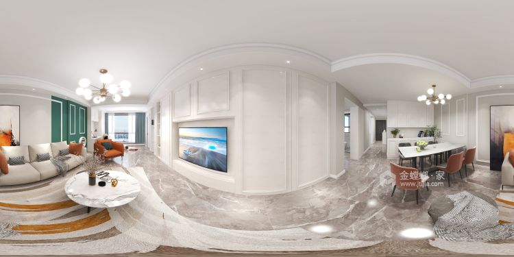 107平时代尊城简美风格-卧室效果图及设计说明