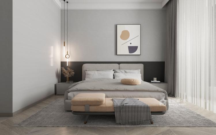 147平中海万锦园现代风格-卧室效果图及设计说明