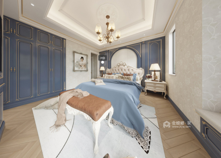 461平舒景花园法式风格--法式浪漫空间-卧室
