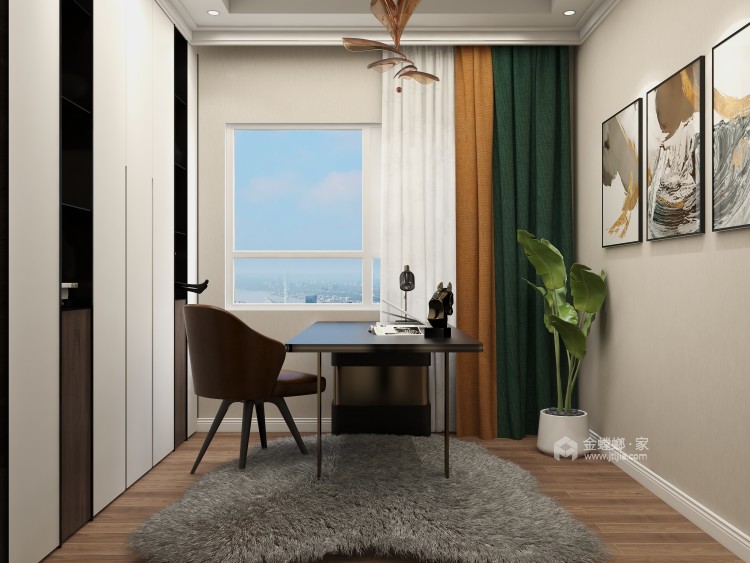 152平海淀府现代风格-风尚时代-卧室效果图及设计说明