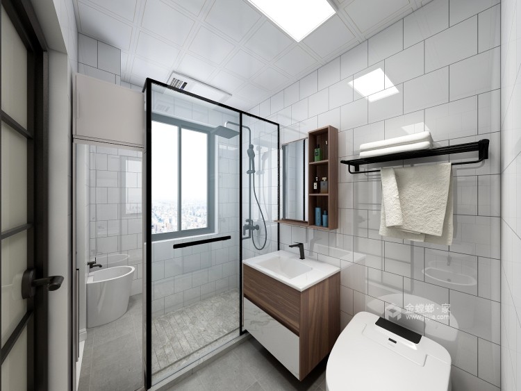 40平石龙春晓现代风格-一人居的现代自由空间-卧室效果图及设计说明