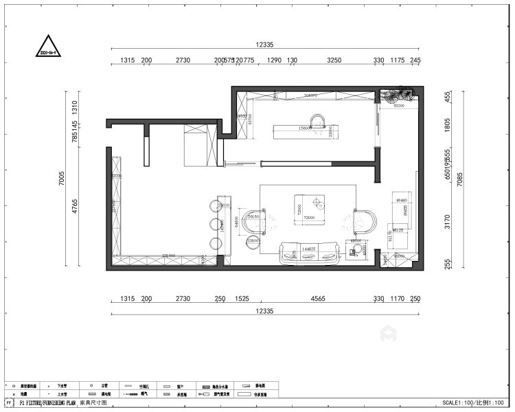 268平阳光城壹号官邸现代风格-平面设计图及设计说明