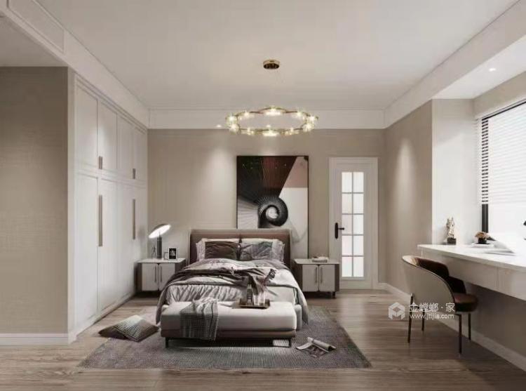 180平雅乐居现代风格-卧室效果图及设计说明