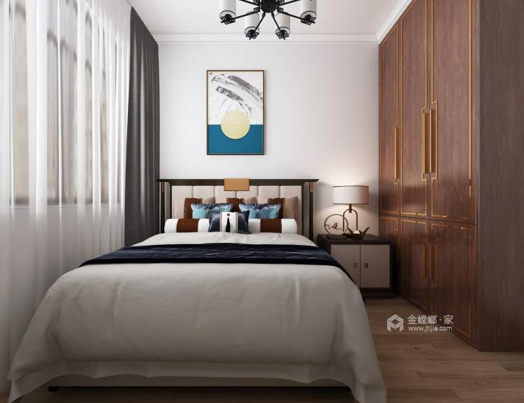160平墨香居新中式风格-中国式的优雅奢华-空间效果图