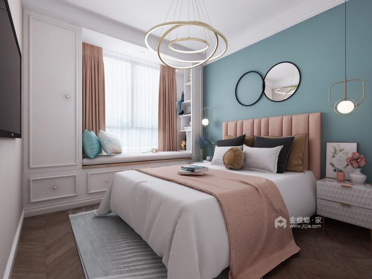 68平国瑞熙墅现代风格-时光归然，繁花-卧室效果图及设计说明