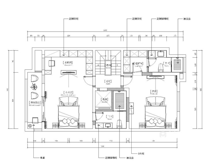 420平明珠城马赛苑现代风格-平面设计图及设计说明