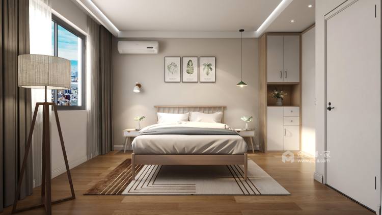 168平北直街小区北欧风格-妙用宜家搭配出温暖的家-卧室