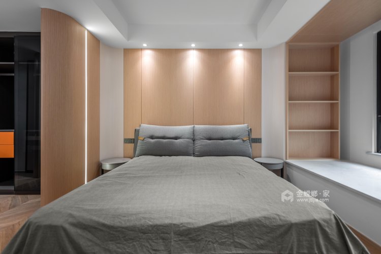 152平璞悦雅筑现代风格-一日慢  |  生活明朗，小确幸-卧室效果图及设计说明