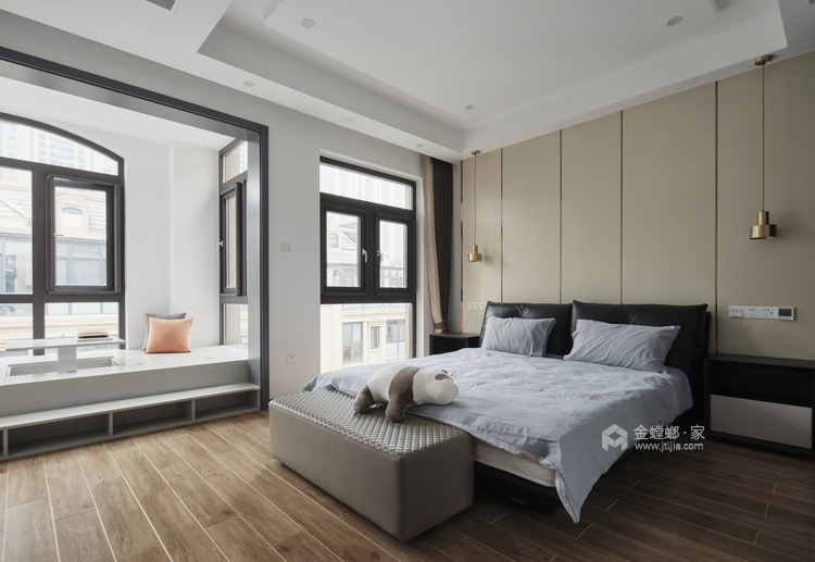 220平枫丹壹号现代风格-卧室效果图及设计说明