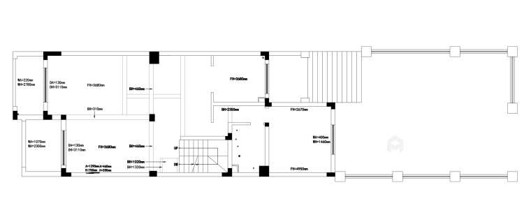 320平新田城别墅现代风格-独树一帜-业主需求&原始结构图