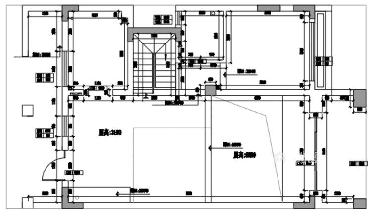 260平太湖东岸现代风格-业主需求&原始结构图