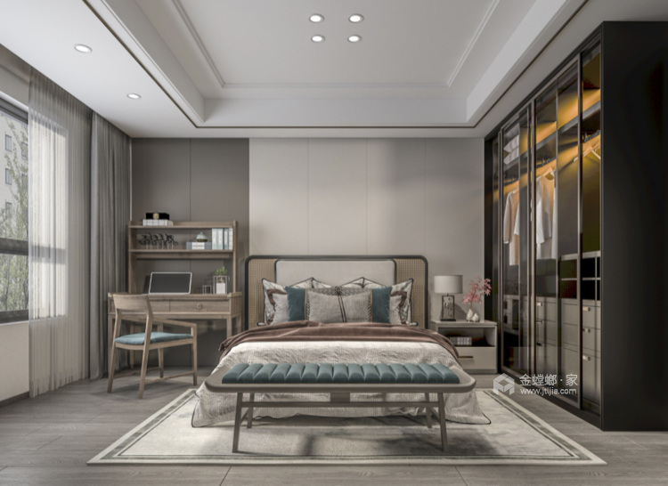 251平十里江南新中式风格-卧室效果图及设计说明