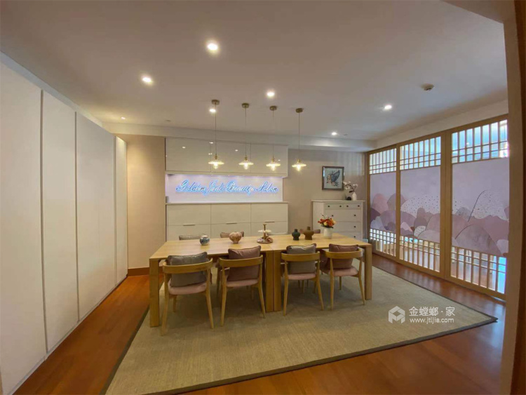 130平诚品居所日式风格-客厅效果图及设计说明