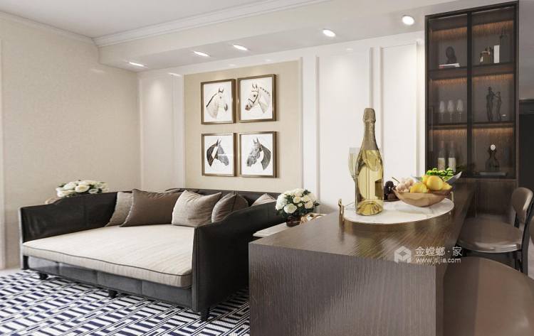 114平伊顿庄园美式风格-卧室效果图及设计说明