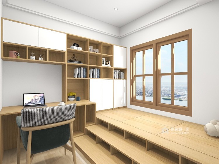 120平枫丹铂麓日式风格-悠闲和风-卧室效果图及设计说明