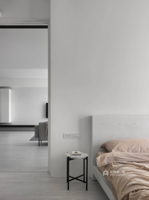 100平复地御香山现代风格-卧室效果图及设计说明