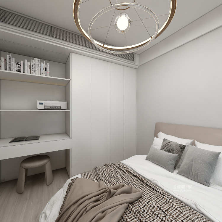 143平铂湾澜庭现代风格-卧室效果图及设计说明