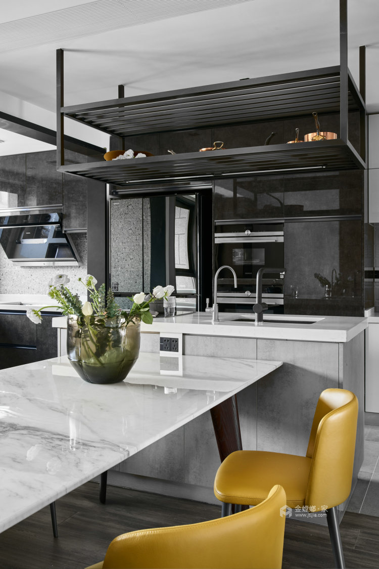 210平水境怡园现代风格-餐厅效果图及设计说明