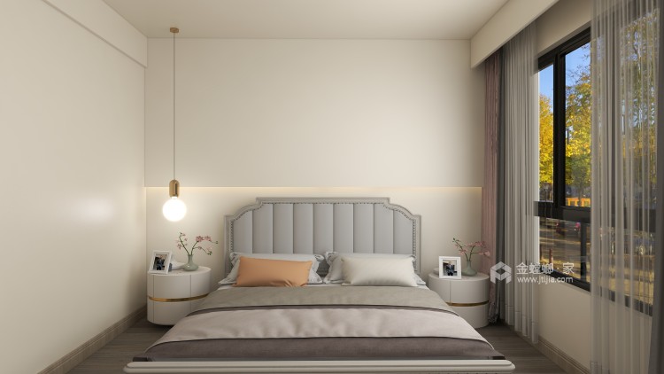 149平翡翠台现代风格-卧室效果图及设计说明