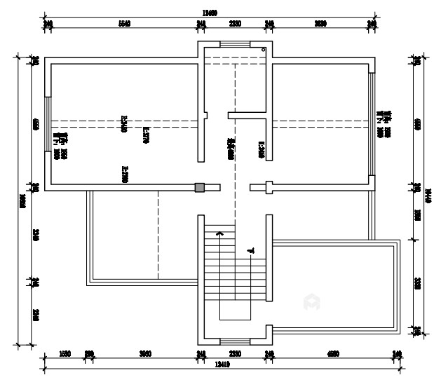 350平长江玫瑰园现代风格-业主需求&原始结构图
