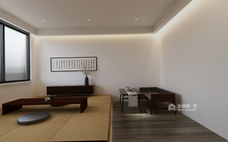 350平桃李春风新中式风格-卧室效果图及设计说明