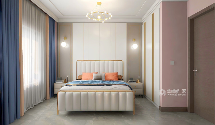 160平凤凰华府A区现代风格-享受极简带来的畅快-卧室效果图及设计说明