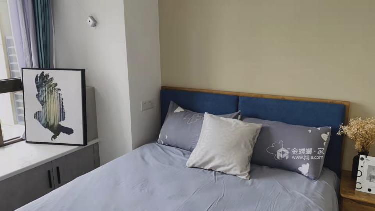 93平金地名悦北欧风格-卧室效果图及设计说明