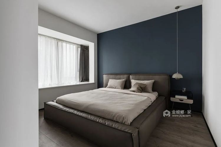 129平锦洋天玺现代风格-卧室效果图及设计说明
