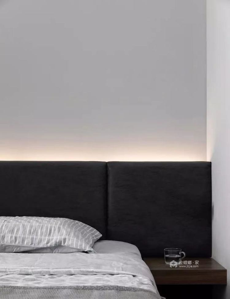 128平朗曼新城现代风格-卧室效果图及设计说明