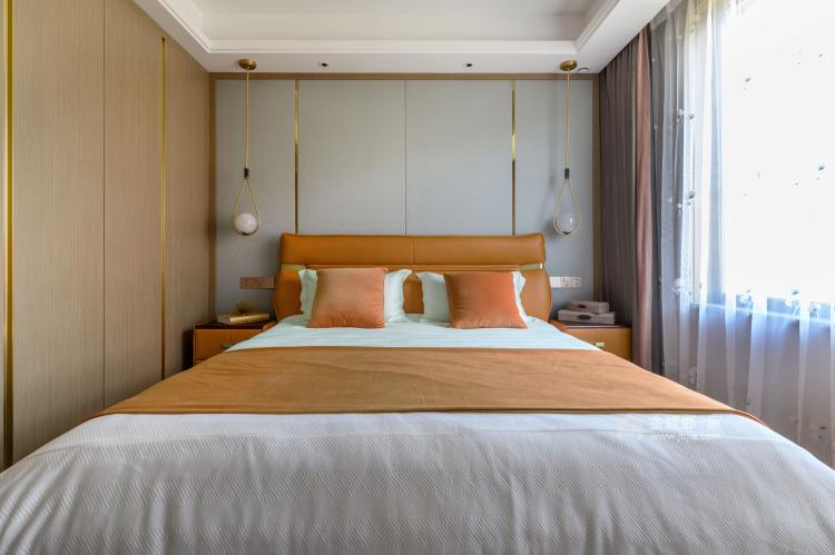 140平紫金华府现代风格-梦想家改造-卧室效果图及设计说明