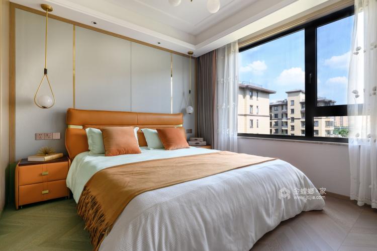140平紫金华府现代风格-梦想家改造-卧室效果图及设计说明