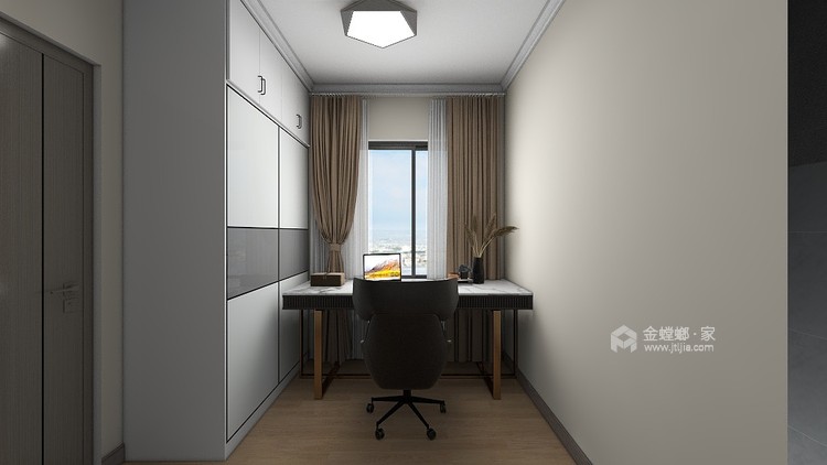 115平叙州区现代风格-卧室效果图及设计说明