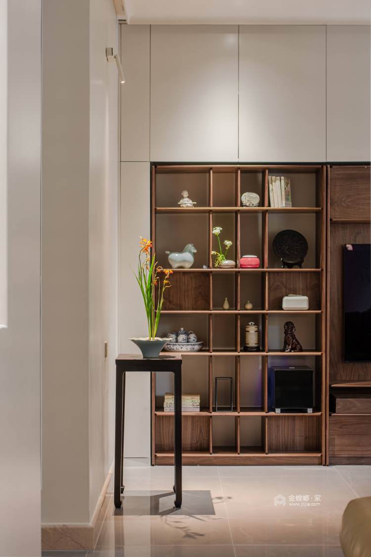 200平东原日式风格-一种舒适的高级美-客厅效果图及设计说明