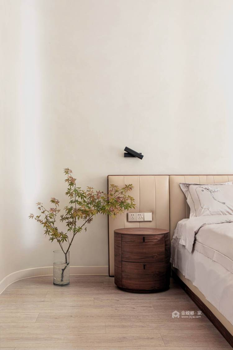 200平东原日式风格-一种舒适的高级美-卧室效果图及设计说明