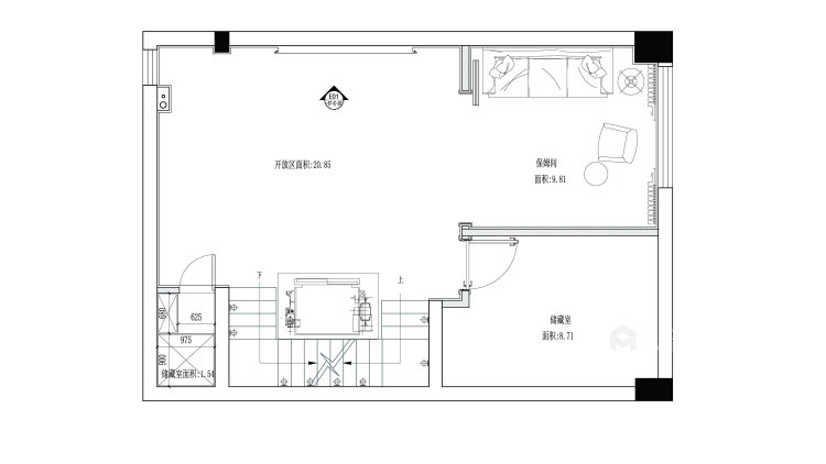 320平北园府新中式风格-温和 安逸之所-平面设计图№及设计说明