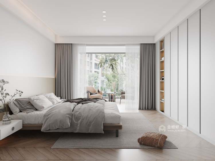 260平钻石湾现代风格-卧室效果图及设计说明