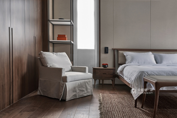 400平碧桂园翠林环玉中式风格-卧室效果图及设计说明