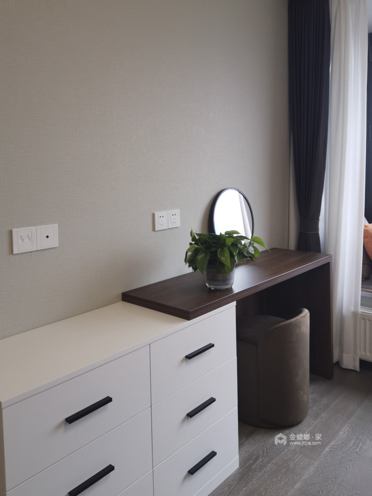 150平泊云庭现代风格-卧室效果图及设计说明