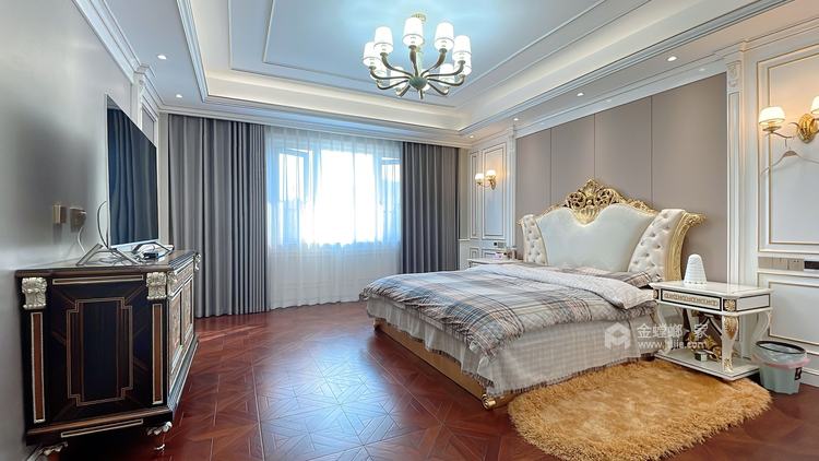 300平开源珑城法式风格-卧室效果图及设计说明