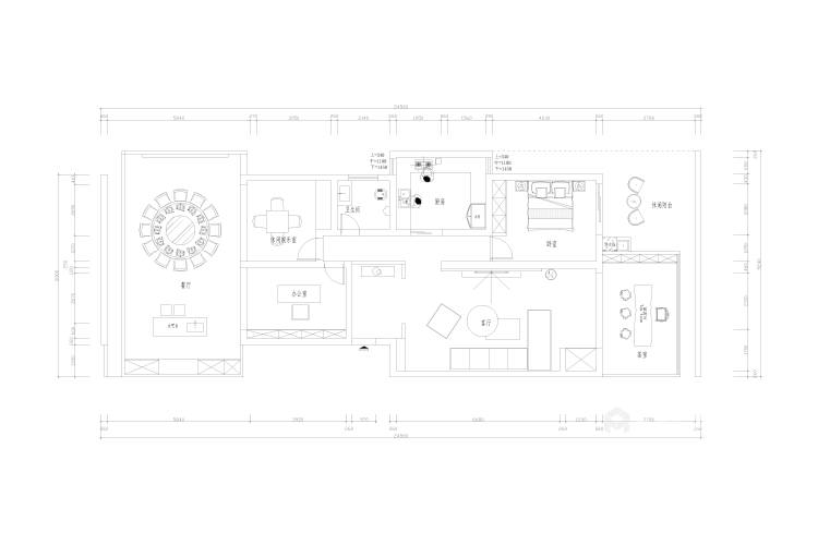 118平春蕾小区中式风格-平面设计图及设计说明