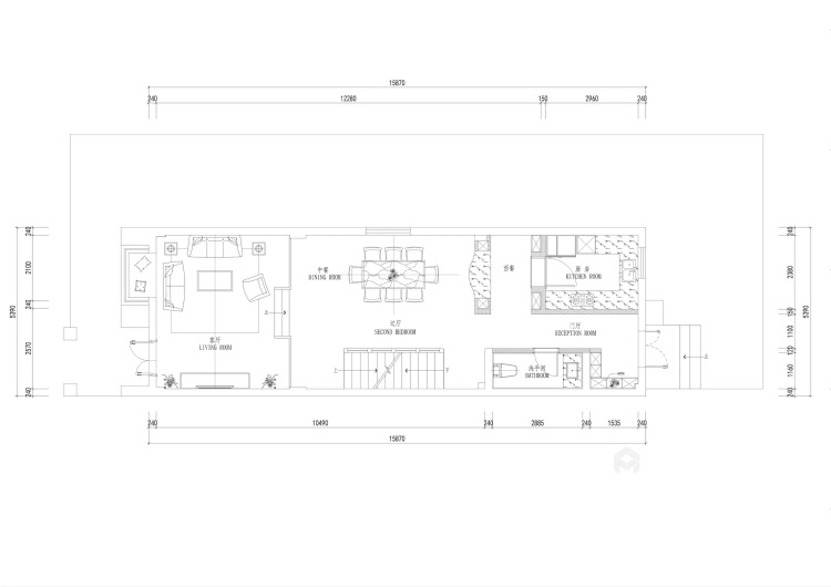 330平翡丽湾法式风格-平面设计图及设计说明