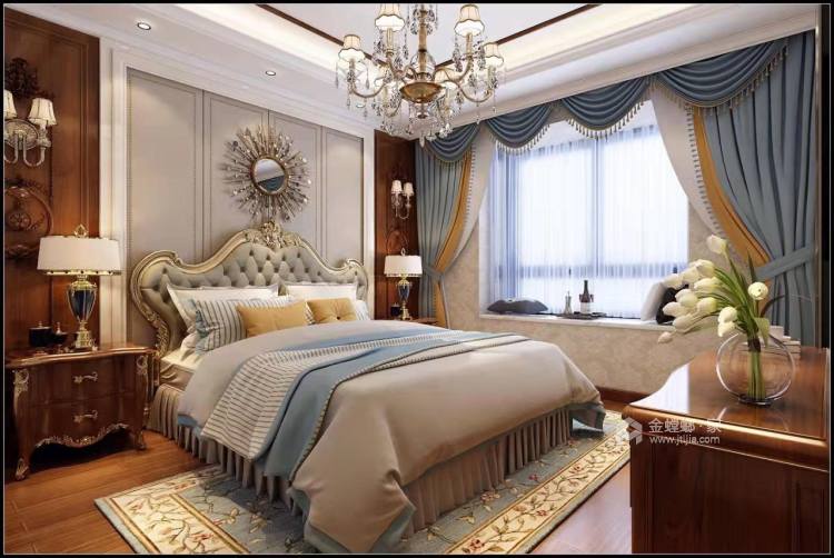 178平华润昆仑御欧式风格-卧室效果图及设计说明