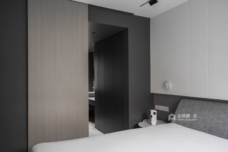 136平绿城光之城现代风格-卧室效果图及设计说明