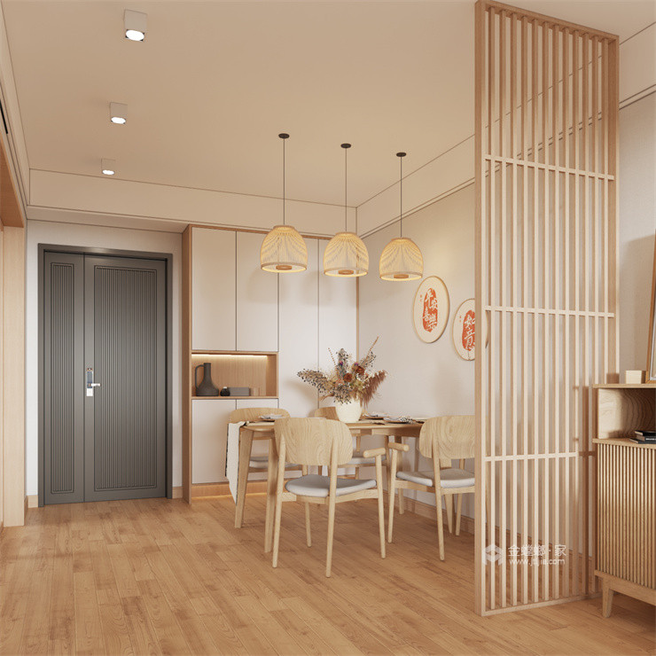 120平玖珑湾城现代风格-餐厅效果图及设计说明