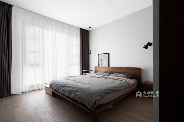 130阳光假日现代风格-怡然自得-卧室效果图及设计说明