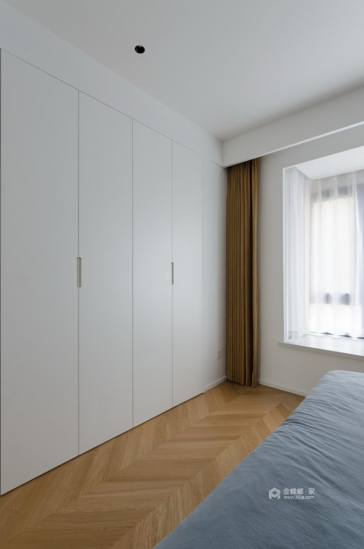 127平保利仁里现代风格-卧室效果图及设计说明
