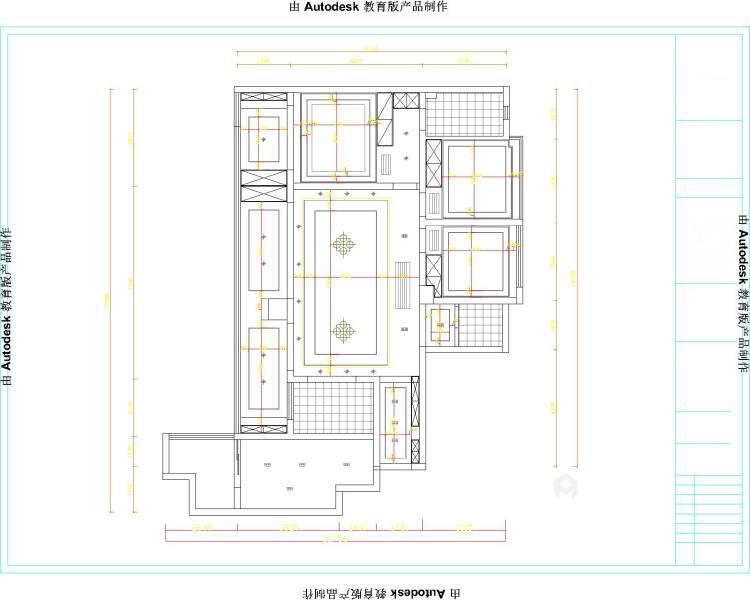 123平君雁皇家尊邸现代风格-平面设计图及设计说明