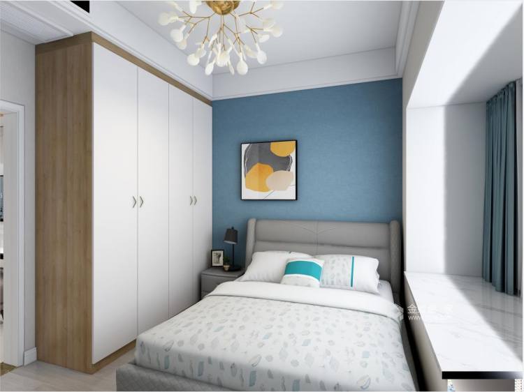 141平TCC世纪豪庭现代风格-卧室效果图及设计说明