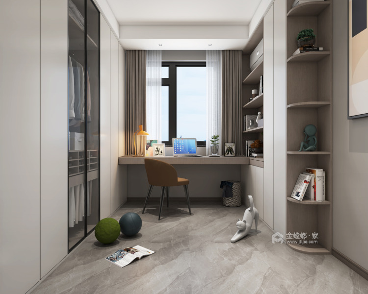 180平名门紫园现代风格-卧室效果图及设计说明
